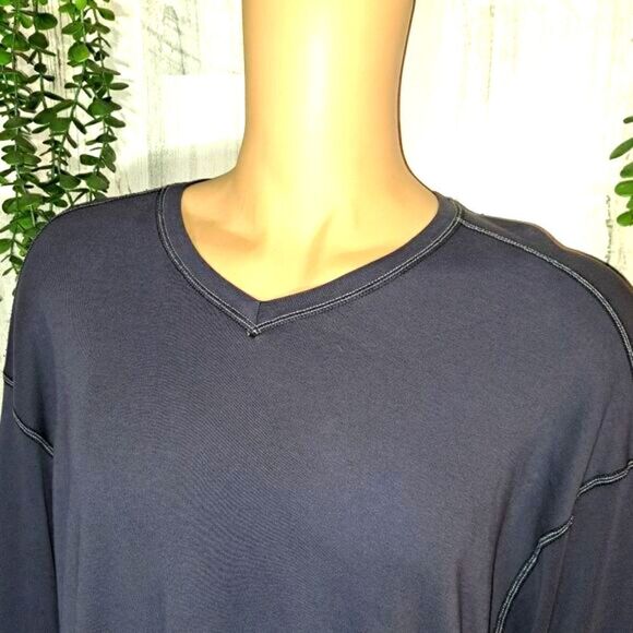 Agave Victoria Long Sleeve V Neck shirt - Picture 2 of 7